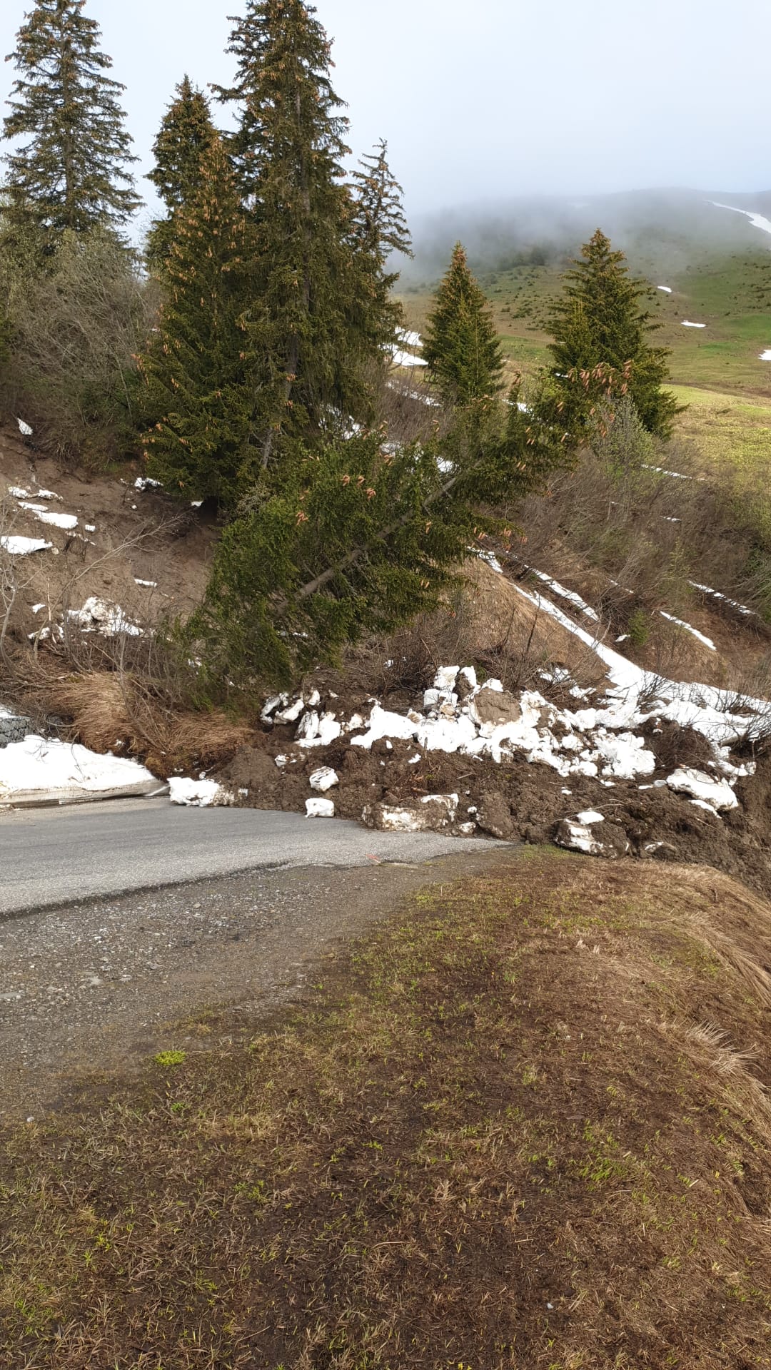 La situation n'est pas rétablie au Col de la Croix